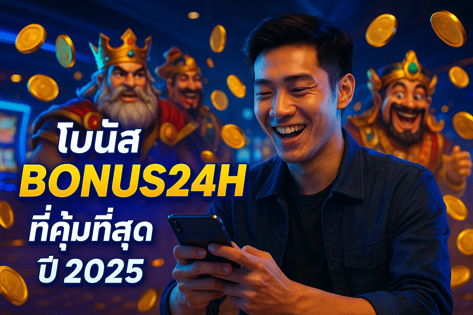 โบนัส BONUS24H ที่คุ้มที่สุด ปี 2025