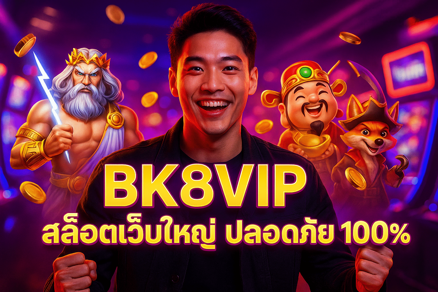 BK8VIP สล็อตเว็บใหญ่ ปลอดภัย 100%