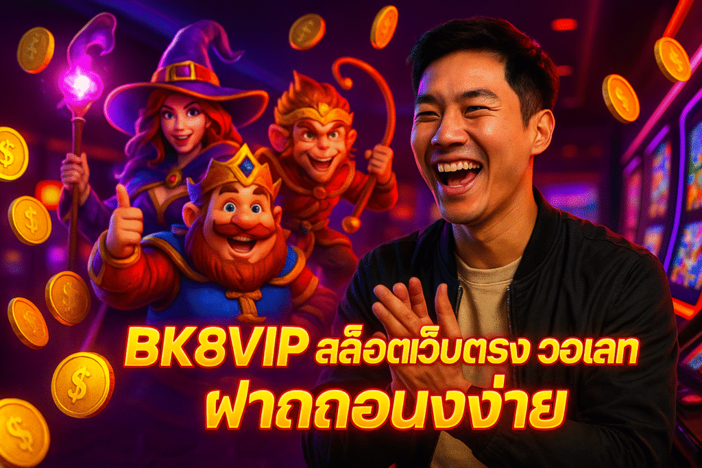 BK8VIP สล็อตเว็บตรง วอเลท ฝากถอนง่าย