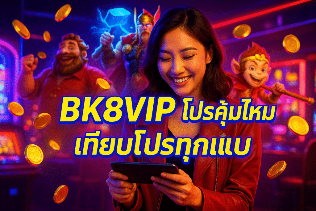 BK8VIP โปรคุ้มไหม เทียบโปรทุกแบบ